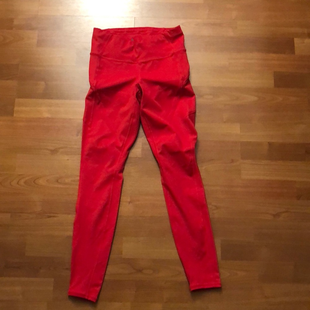 Red Athleta Pants